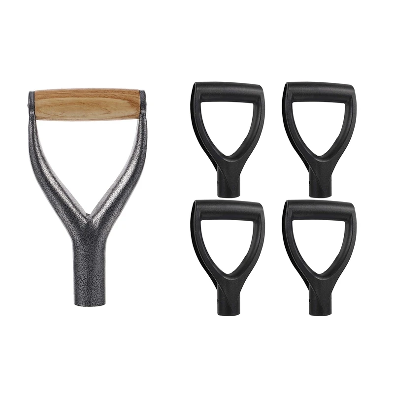 Grip Handle Replacement Parts Y- Shaped Garden Shovel With 4Pcs D Grip Hand Shovel Handle For Digging Scoop Back Saver
Grip Handle Replacement Parts Y- Shaped Garden Shovel With 4Pcs D Grip Hand Shovel Handle For Digging Scoop Back Saver