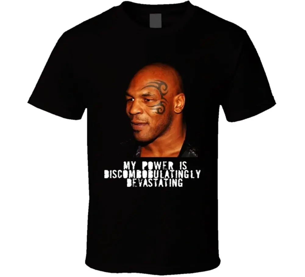 Funny Mike Tyson Portrait Classic Quotation T-Shirt. Summer Cotton Short Sleeve O-Neck Mens T Shirt New S-3XL
Funny Mike Tyson Portrait Classic Quotation T-Shirt. Summer Cotton Short Sleeve O-Neck Mens T Shirt New S-3XL
