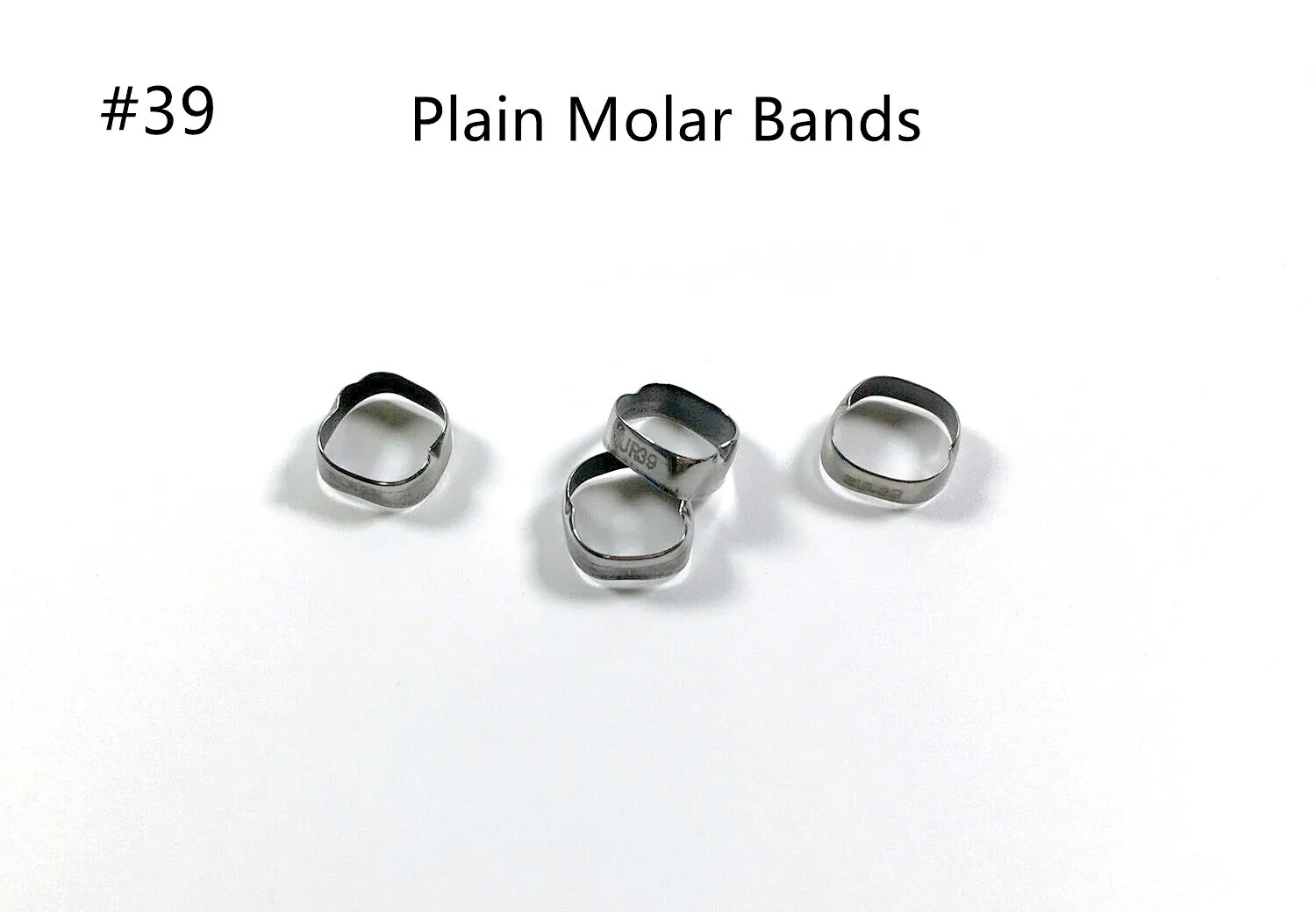 

2~50Bags Molar Plain Band Rough Inner Dental Bracket Orthodontic Bands #39