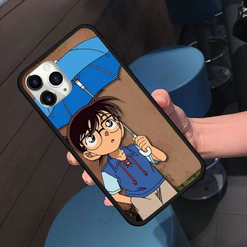 Conan Anime detective Phone Case For iphone 7 8 12 11 XR XS pro Max Mini plus Soft silicone cover shell funda
Conan Anime detective Phone Case For iphone 7 8 12 11 XR XS pro Max Mini plus Soft silicone cover shell funda