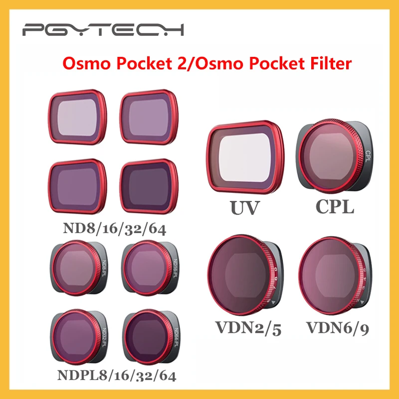 Карманный фильтр PGYTECH Pocket 2/Osmo CPL UV ND8/16/32/64 NDPL8/16/32/64 для DJI osmo Pocket/pocket 2, аксессуары
Карманный фильтр PGYTECH Pocket 2/Osmo CPL UV ND8/16/32/64 NDPL8/16/32/64 для DJI osmo Pocket/pocket 2, аксессуары
