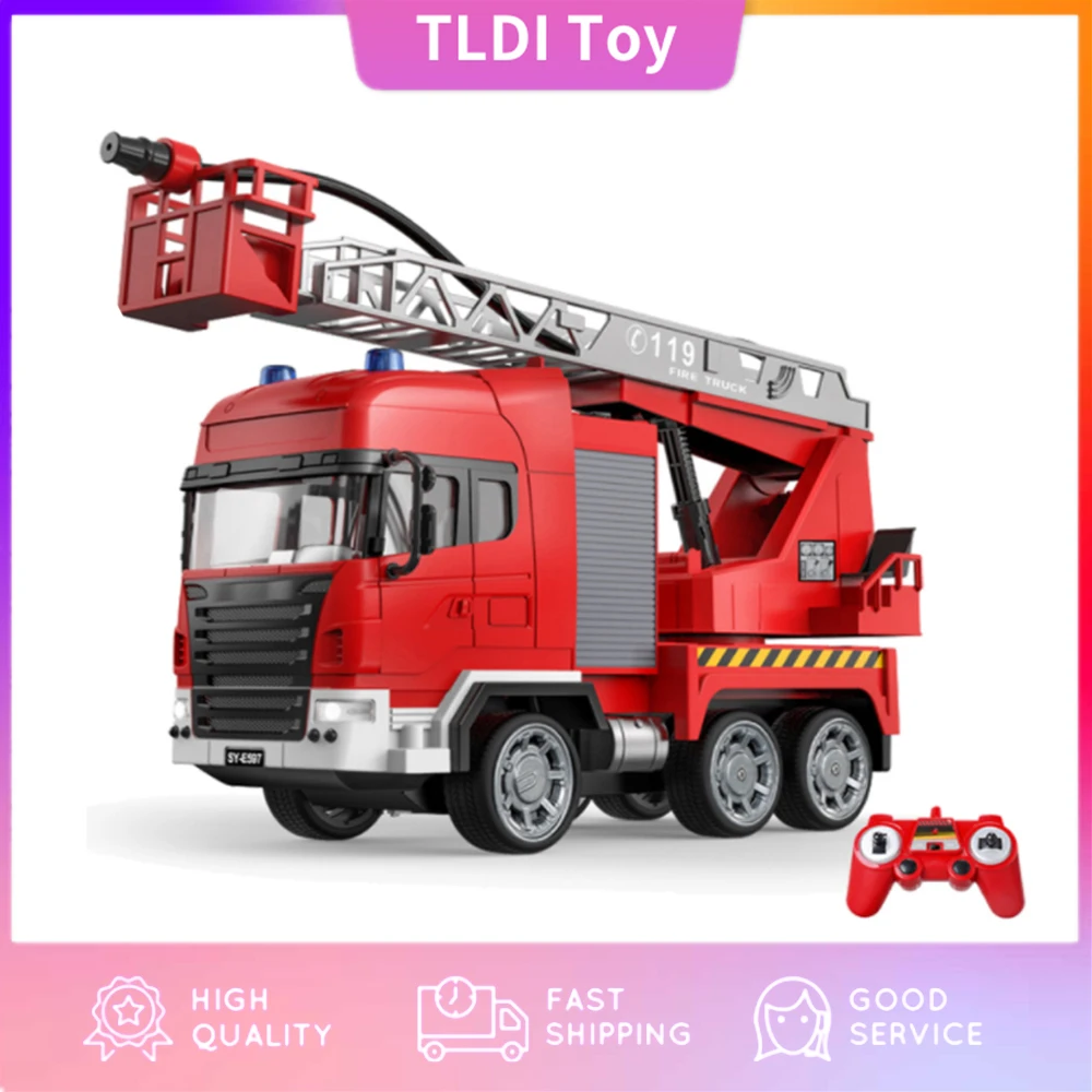 Радиоуправляемая пожарная машина DOUBLE E E597 1/20, модель автомобиля в подарок для детей, пульт дистанционного управления, распылитель воды, стре...
Радиоуправляемая пожарная машина DOUBLE E E597 1/20, модель автомобиля в подарок для детей, пульт дистанционного управления, распылитель воды, стре...