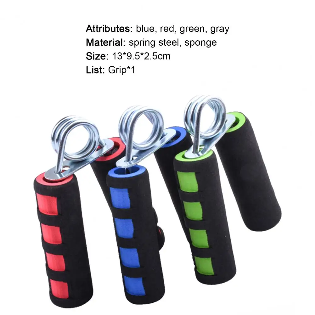 Hand Grip Exerciser Non-slip Comfortable to Hold Strength Trainer A Shape Hand Grip Finger Exerciser Injury Recovery
Hand Grip Exerciser Non-slip Comfortable to Hold Strength Trainer A Shape Hand Grip Finger Exerciser Injury Recovery