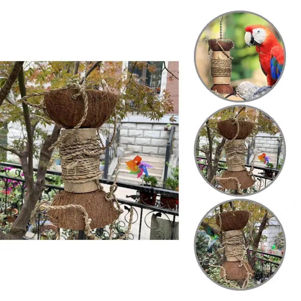 Practical Natural Parrot Bites Balance Pagoda Cages Toys Easy-hanging Parrot Cage Toy Fine Workmanship Bird Supplies
Practical Natural Parrot Bites Balance Pagoda Cages Toys Easy-hanging Parrot Cage Toy Fine Workmanship Bird Supplies