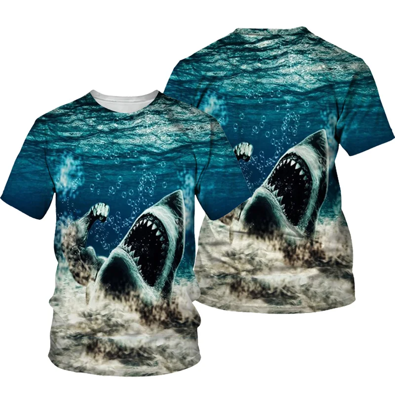 Shark 3D Print Men T-shirt Streetwear 2021 Summer Novel O Neck Short Sleeve Tees Tops 3D Style Male Clothes Casual T-shirts
Shark 3D Print Men T-shirt Streetwear 2021 Summer Novel O Neck Short Sleeve Tees Tops 3D Style Male Clothes Casual T-shirts