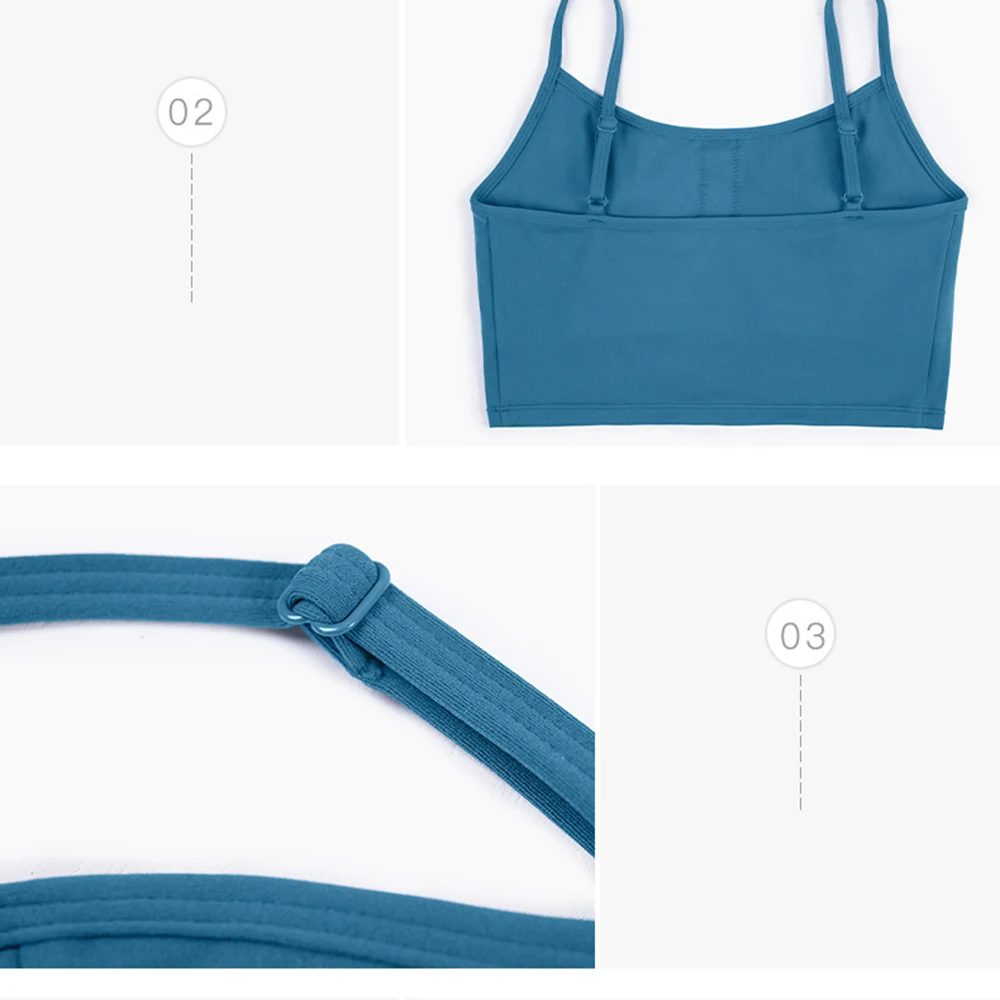 Women's Bra Adjustable the Strappy Yoga Bralette Femme Fitness Pilates Sportswear Removeable Padded Crop Top Black Blue Color
Women's Bra Adjustable the Strappy Yoga Bralette Femme Fitness Pilates Sportswear Removeable Padded Crop Top Black Blue Color