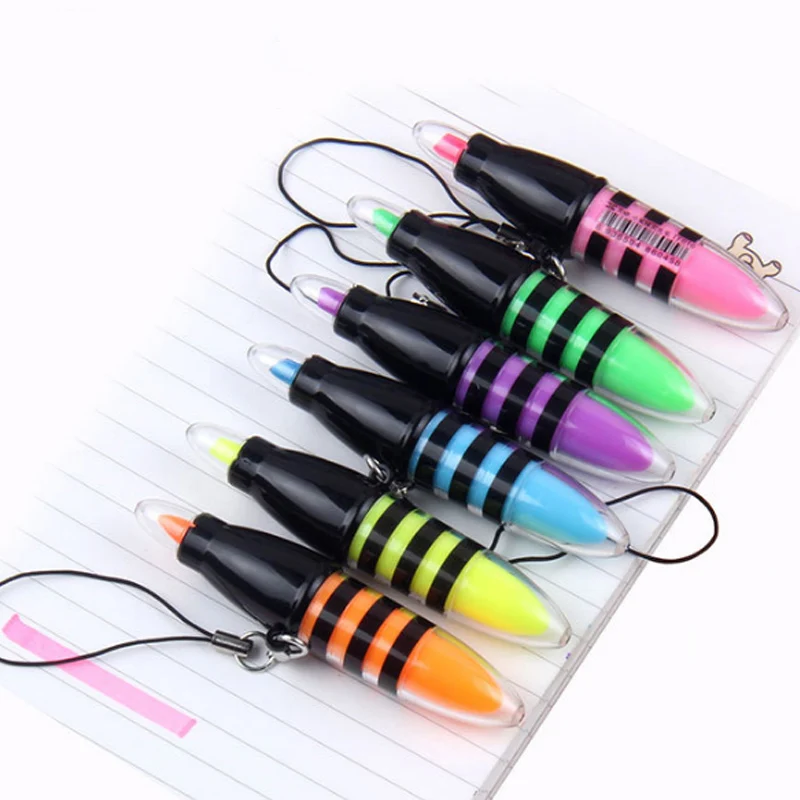 6Pcs Creative High Capacity 6 Colors Little Bee Highlighter Hand Account Drawing Pen Marcador Child Gift Office&School Supplies
6Pcs Creative High Capacity 6 Colors Little Bee Highlighter Hand Account Drawing Pen Marcador Child Gift Office&School Supplies