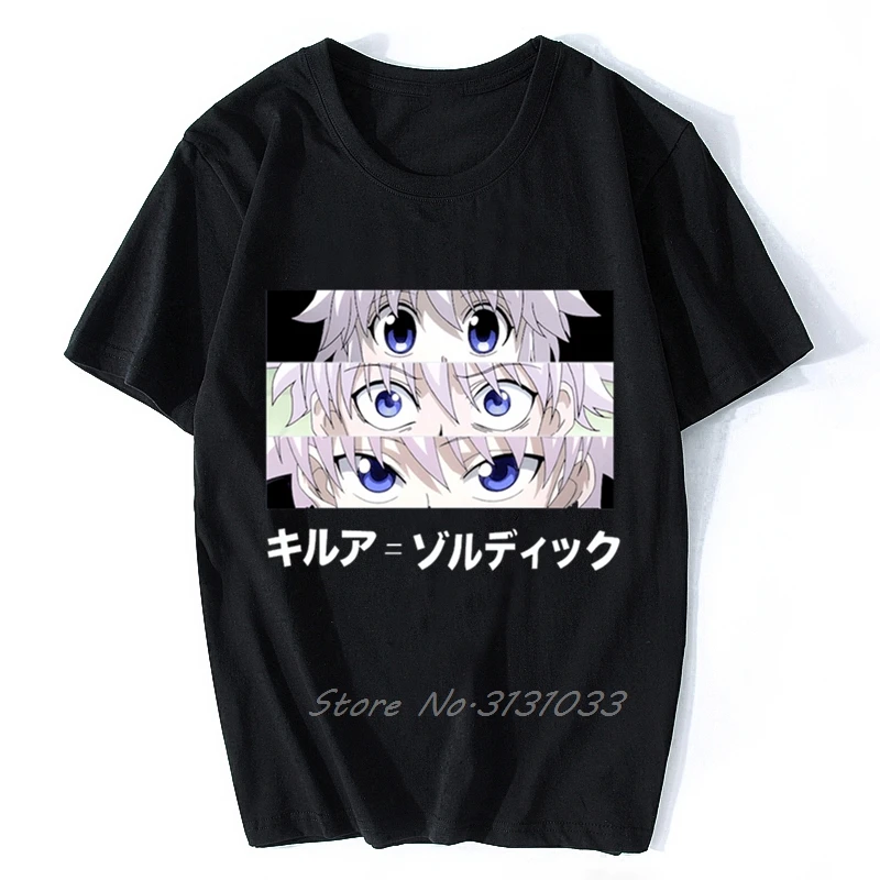 Hunter X Hunter Аниме Манга футболка новая Funimation Killua мультфильм хорошая свободная футболка Мужская хлопковая футболка
Hunter X Hunter Аниме Манга футболка новая Funimation Killua мультфильм хорошая свободная футболка Мужская хлопковая футболка