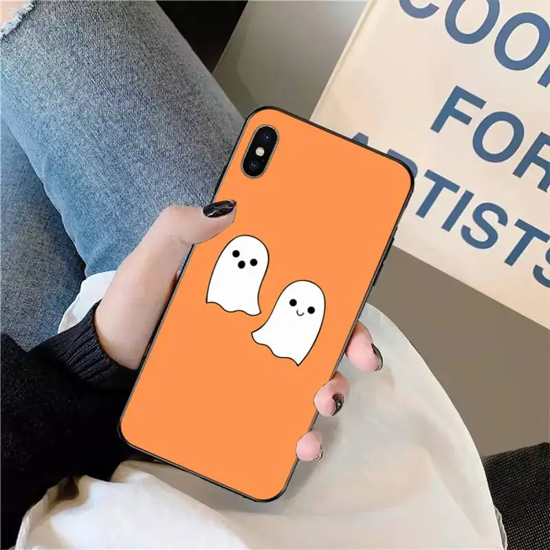 Cute little ghost with halloween pumpkin Phone Cases for iPhone 11 12 pro XS MAX 8 7 6 6S Plus X 5S SE 2020 XR mini
Cute little ghost with halloween pumpkin Phone Cases for iPhone 11 12 pro XS MAX 8 7 6 6S Plus X 5S SE 2020 XR mini