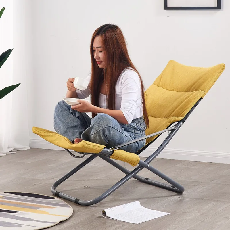 Household Folding Chair Outdoor Leisure Simple Backrest Lazy Portable Chair Office Nap Stool Beach Sun Chair
Household Folding Chair Outdoor Leisure Simple Backrest Lazy Portable Chair Office Nap Stool Beach Sun Chair