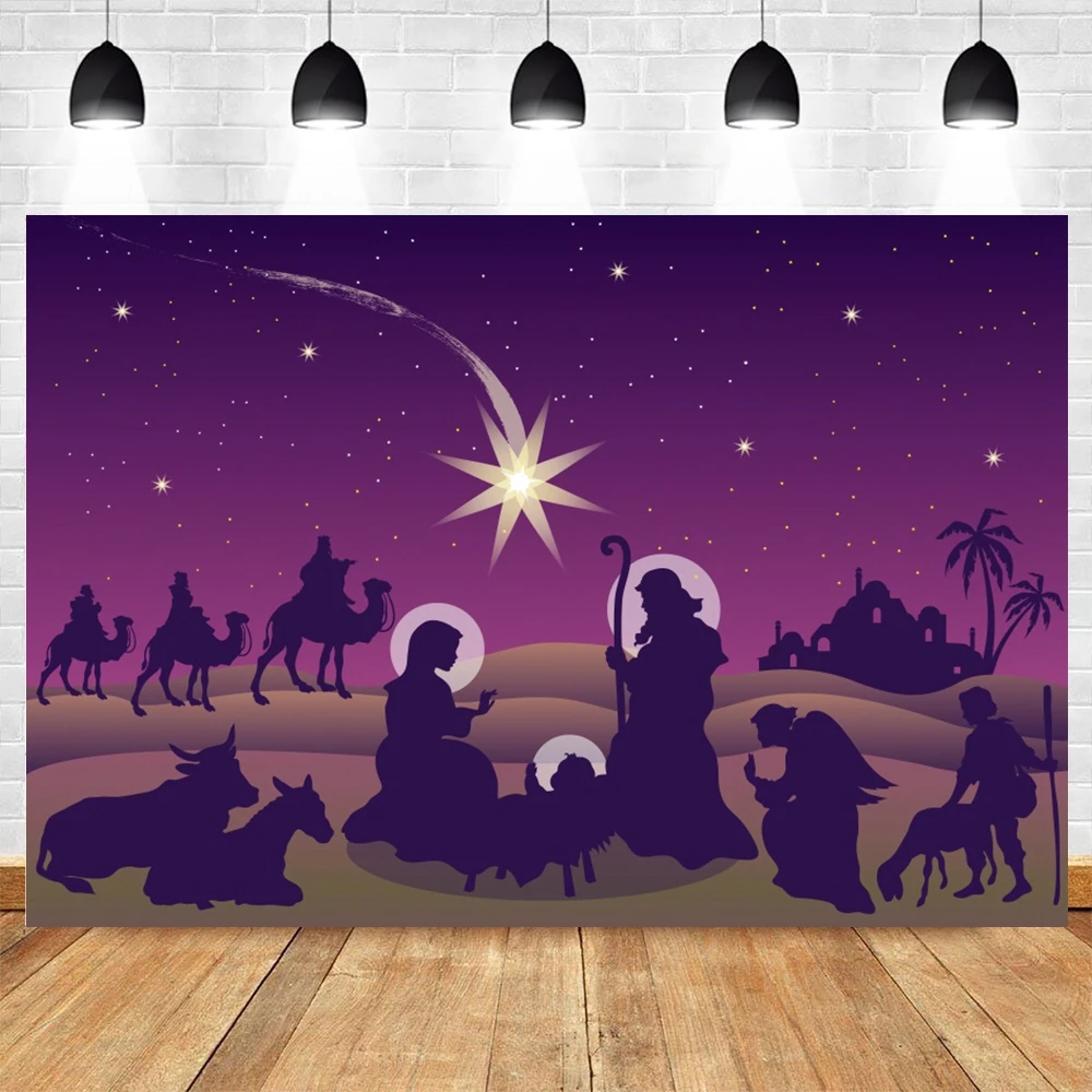 Yeele Christian Jesus Nativity Scene Christmas Photography Background Night Starry Sky Photographic Backdrops For Photo Studio
Yeele Christian Jesus Nativity Scene Christmas Photography Background Night Starry Sky Photographic Backdrops For Photo Studio