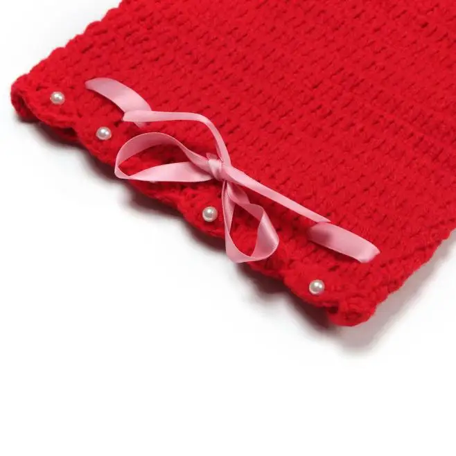 Red Newborn baby Crochet Costume Princess Girl Photography Props Knitted Infant Photo Props 1set
Red Newborn baby Crochet Costume Princess Girl Photography Props Knitted Infant Photo Props 1set
