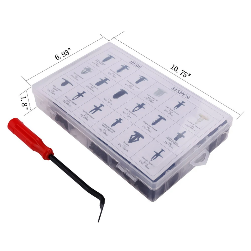Small Mixed Car Fasteners Bumper Rivets Clips Outdoor Door Trim Panel Anti-resistance Repairing Parts Tool for Ford
Small Mixed Car Fasteners Bumper Rivets Clips Outdoor Door Trim Panel Anti-resistance Repairing Parts Tool for Ford