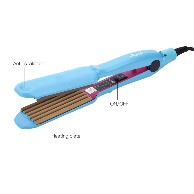 Professional Corrugated Hair Curler Crimper Corn Plate Corn Perm Splint Hair Styling Tool Fluffy Small Waves Hair Curling Iron 0
Professional Corrugated Hair Curler Crimper Corn Plate Corn Perm Splint Hair Styling Tool Fluffy Small Waves Hair Curling Iron 0
