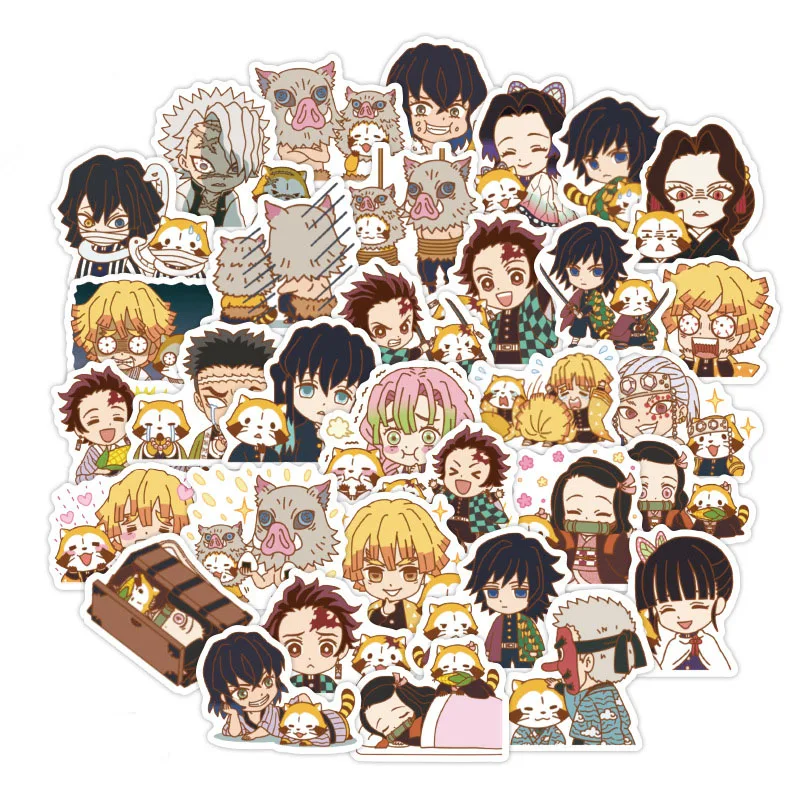 10/30/50PCS Anime Ghost Slayer Cartoon Sticker Handbook Sticker Mobile Water Cup Computer Notepad Sticker Waterproof Sticker
10/30/50PCS Anime Ghost Slayer Cartoon Sticker Handbook Sticker Mobile Water Cup Computer Notepad Sticker Waterproof Sticker