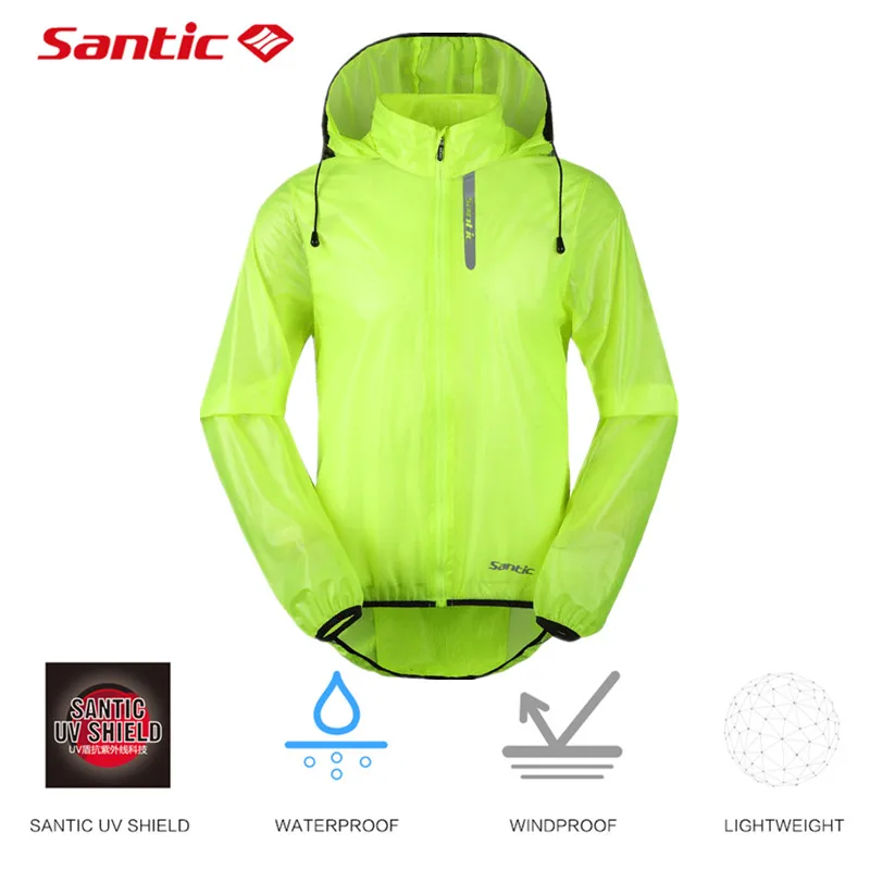 Велосипедная куртка Santic MTP водонепроницаемая велосипедная с длинным рукавом UPF30