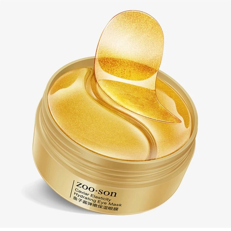 60PC Gold Caviar Moisturizing Crystal Collagen Eye Mask Anti-Wrinkle Anti Aging Eye Skin Care Patch Dilute Fine Lines Mask
60PC Gold Caviar Moisturizing Crystal Collagen Eye Mask Anti-Wrinkle Anti Aging Eye Skin Care Patch Dilute Fine Lines Mask