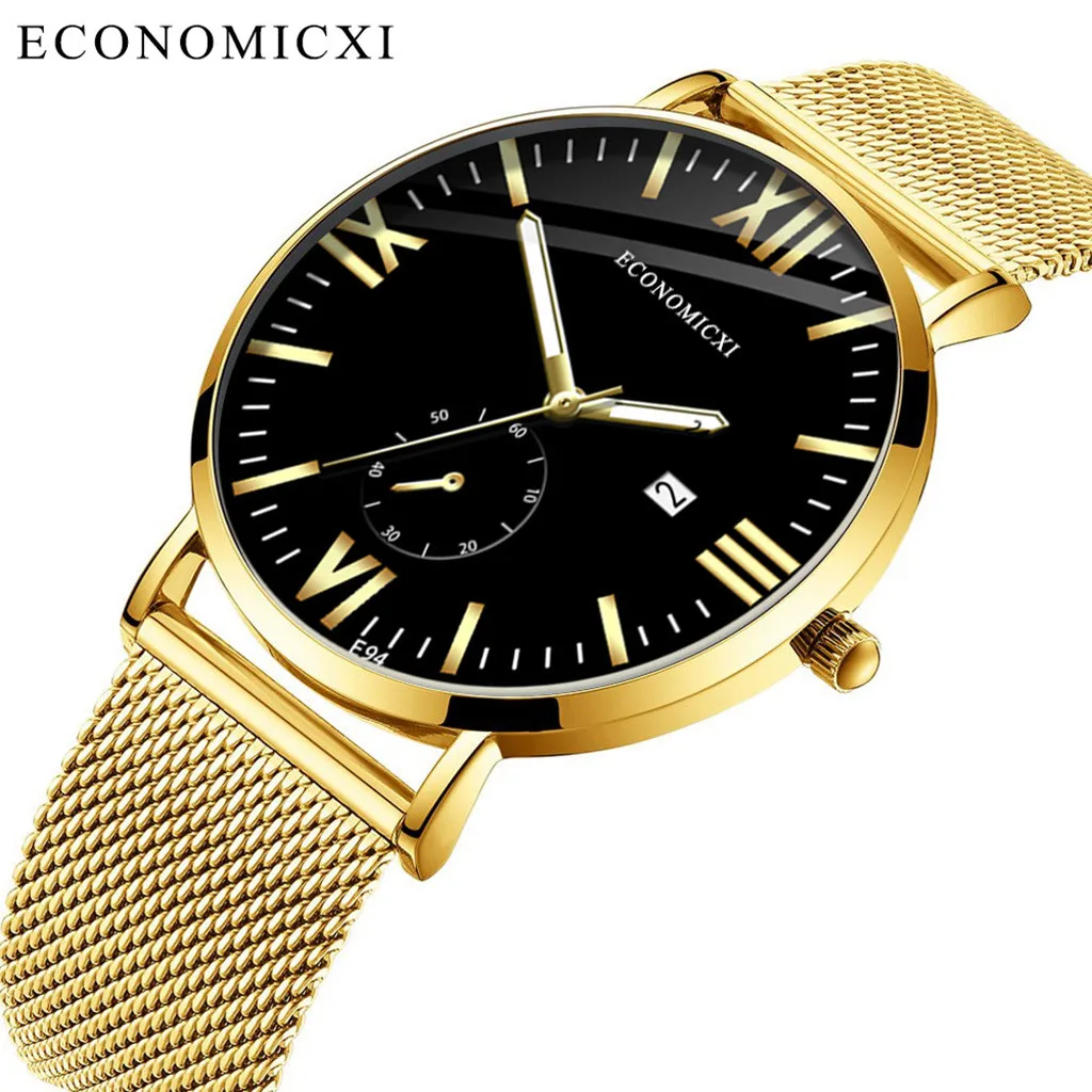 relogio masculino Fashion Simple Stainless Steel With Luminous Small Dial Men's Quartz Watch erkek kol saati Reloj Hombre2019#10
relogio masculino Fashion Simple Stainless Steel With Luminous Small Dial Men's Quartz Watch erkek kol saati Reloj Hombre2019#10
