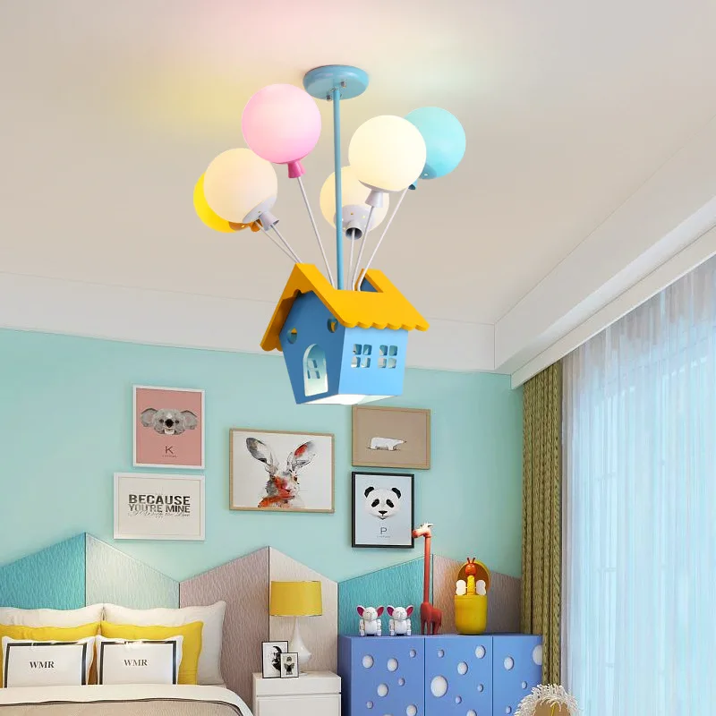 Color Balloon Simple Chandelier Boy Girl Baby Room Lamp LED Children's Room Lamp kindergarten Bedroom Decoration Lighting
Color Balloon Simple Chandelier Boy Girl Baby Room Lamp LED Children's Room Lamp kindergarten Bedroom Decoration Lighting