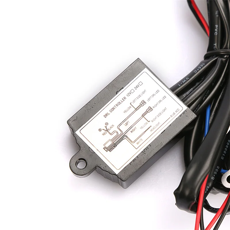 1pc DRL LED Daytime Running Light Relay Harness Automatic On Off control Switch 12V
1pc DRL LED Daytime Running Light Relay Harness Automatic On Off control Switch 12V