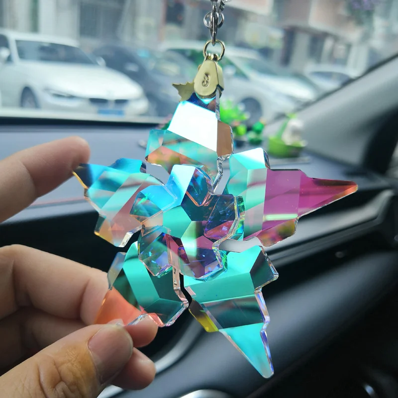 30th Anniversary Crystal Snowflake Car Pendant Car Rearview Mirror Pendant Interior Accessories Decoration Hanging Decoration
30th Anniversary Crystal Snowflake Car Pendant Car Rearview Mirror Pendant Interior Accessories Decoration Hanging Decoration