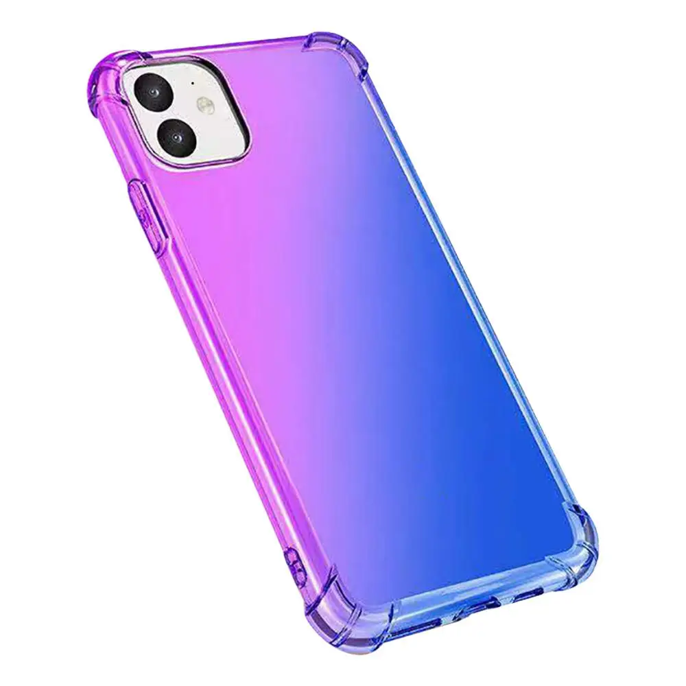 Ультратонкий водонепроницаемый чехол с градиентом для iPhone 11 5 8 дюйма/iPhone 11Pro/iPhone
