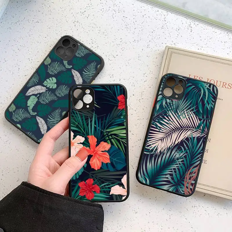 Summer Banana Leaf Phone Case matte transparent For iphone 7 8 11 12 plus mini x xs xr pro max cover
Summer Banana Leaf Phone Case matte transparent For iphone 7 8 11 12 plus mini x xs xr pro max cover