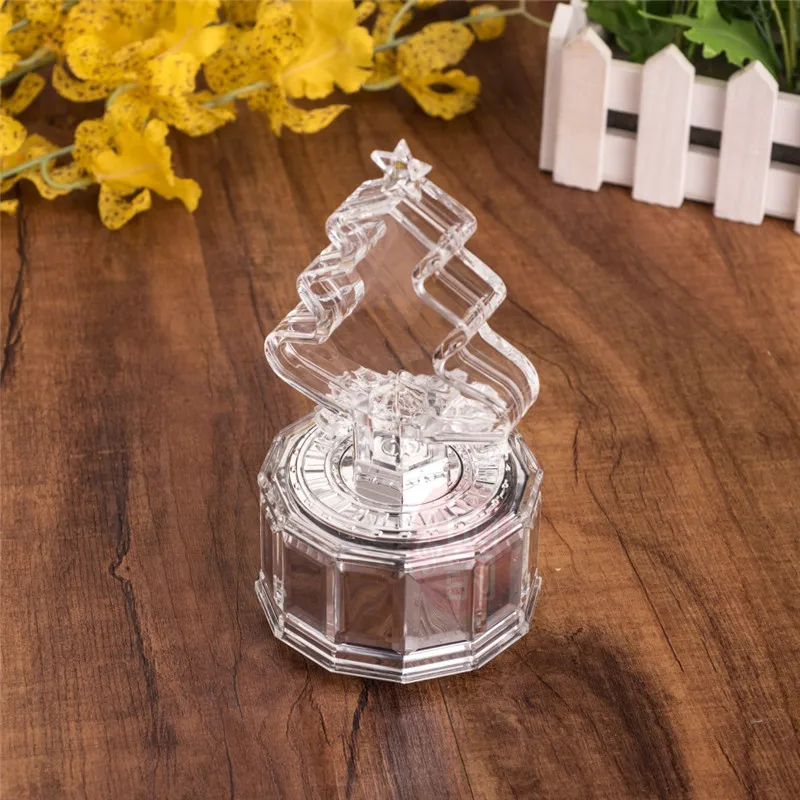 Christmas Tree Music Box with Light Acrylic Crystal Texture Music Box Musical Gift Birthday New Year Decorate For Kid Girlfriend
Christmas Tree Music Box with Light Acrylic Crystal Texture Music Box Musical Gift Birthday New Year Decorate For Kid Girlfriend