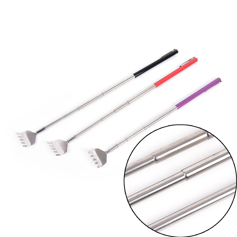 Health Care 1Pc Adjustable Stainless Pen Clip Extendable Claw Handy Back Scratcher Telescopic Pocket Scratching Massage Kit
Health Care 1Pc Adjustable Stainless Pen Clip Extendable Claw Handy Back Scratcher Telescopic Pocket Scratching Massage Kit