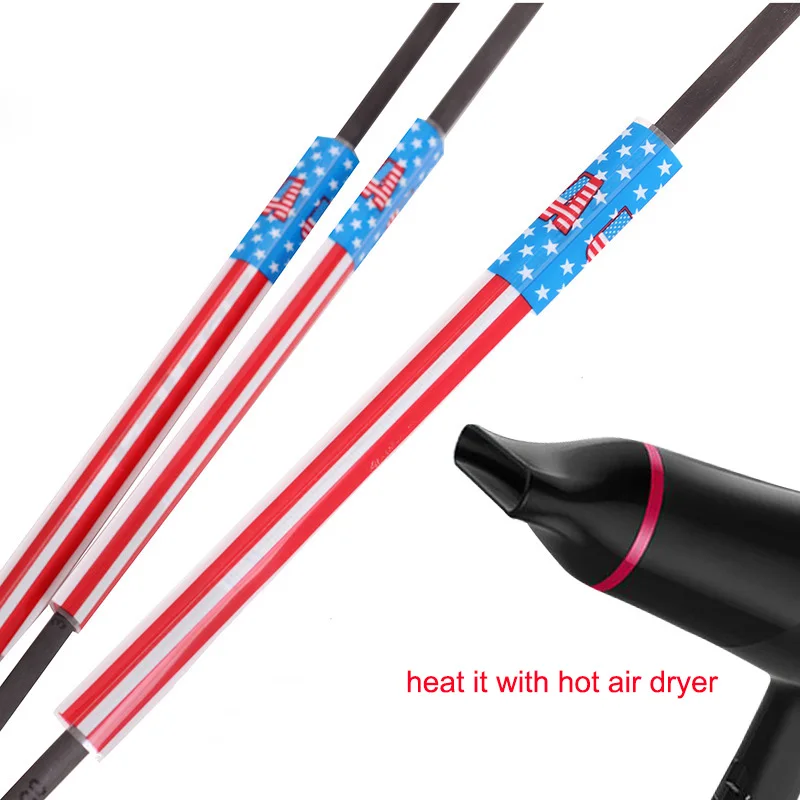 15/30pcs Archery Arrow Wraps DIY Heat Shrinkable Arrow Sticker Paster Wraps For Shaft Compound Recurve Hunting Bow Accessory
15/30pcs Archery Arrow Wraps DIY Heat Shrinkable Arrow Sticker Paster Wraps For Shaft Compound Recurve Hunting Bow Accessory