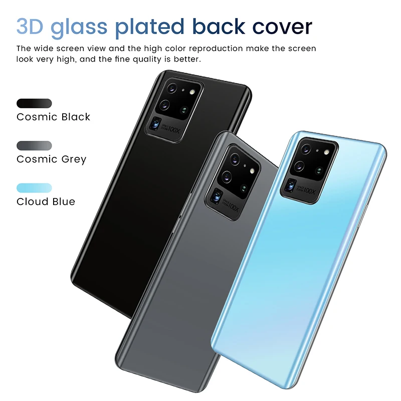In stock Gala S20 5G smartphone network worldwide shipment 8 128GB ROM Octa latest Core 855 smartphone 4 camera
In stock Gala S20 5G smartphone network worldwide shipment 8 128GB ROM Octa latest Core 855 smartphone 4 camera