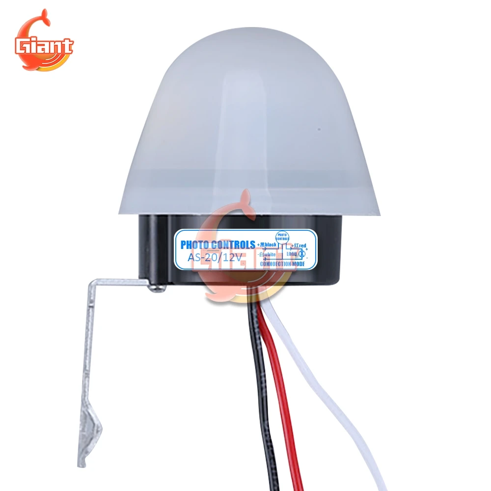 AS-20 DC 12V AC 110V 220V водонепроницаемый переключатель управления освещением 50-60Hz 10A фото управление переключатель датчика для уличного освещения
AS-20 DC 12V AC 110V 220V водонепроницаемый переключатель управления освещением 50-60Hz 10A фото управление переключатель датчика для уличного освещения