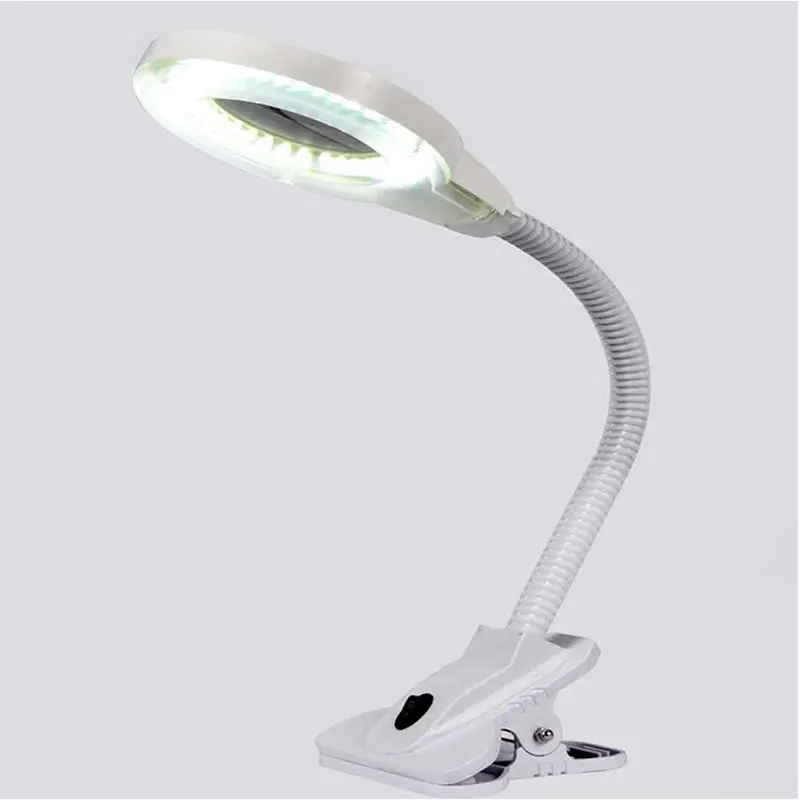 Table LED Cold Light Lamp Magnifier Clip Type Beauty Eyelash Extension Tattoo Magnifying Glass With LED Lights
Table LED Cold Light Lamp Magnifier Clip Type Beauty Eyelash Extension Tattoo Magnifying Glass With LED Lights