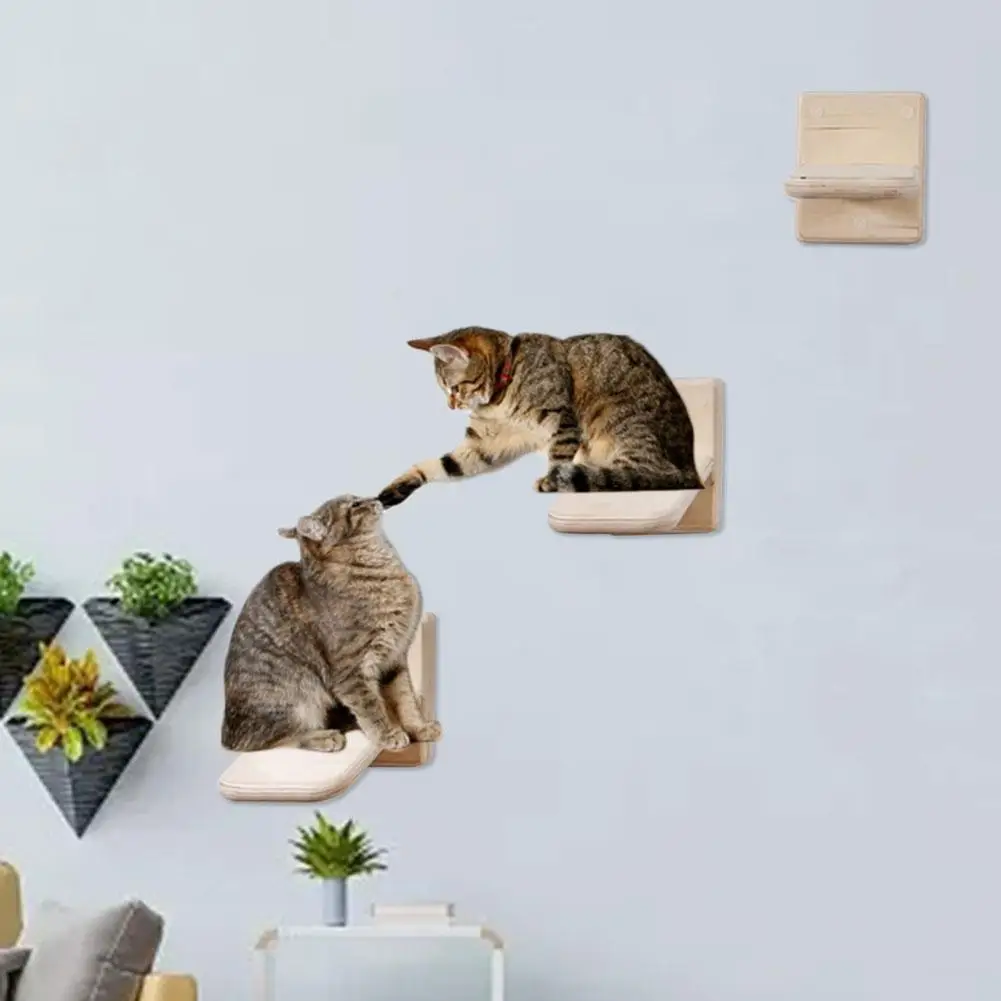 3pcs /1 Pcs Wall Mounted Cat Shelf Puppy Cat Climbing Toys Wooden Pet Cat Perch Step Bed Cat Hammock Bed Cat Wall House Latest
3pcs /1 Pcs Wall Mounted Cat Shelf Puppy Cat Climbing Toys Wooden Pet Cat Perch Step Bed Cat Hammock Bed Cat Wall House Latest
