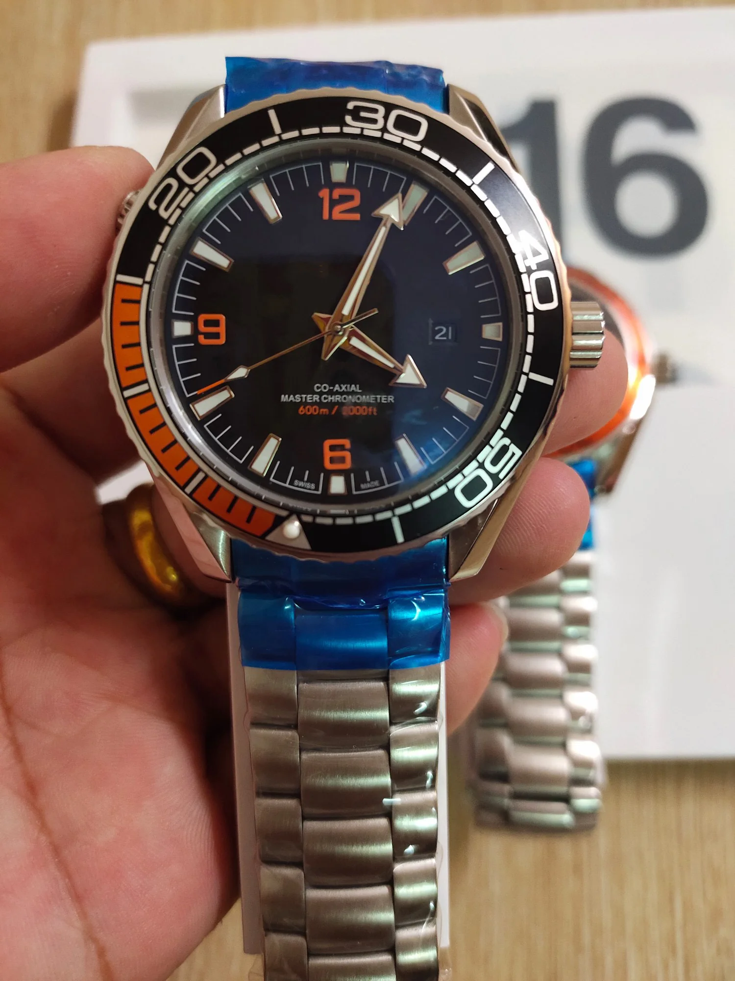 OM-1 Omwatch Watch Men's Hollow Automatic Mechanical AAA Watch Color Hollow Retro Men's and Women's Watch Quartz Watch