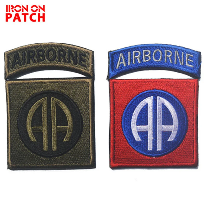 The United States AIRBORNE 101 air assault division AA Army patch Tactical Embroidered Patches Appliques Hoop&Loop coat
The United States AIRBORNE 101 air assault division AA Army patch Tactical Embroidered Patches Appliques Hoop&Loop coat