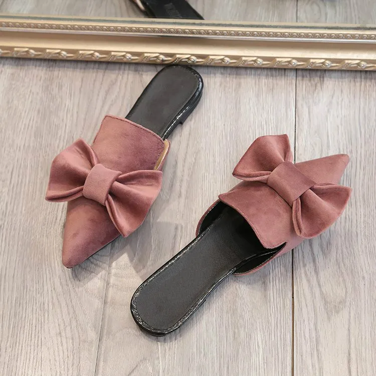 2021 New Bow Pointed Slippers Female Summer Fashion Ping Baotou Slippers Outer Wear Slipper
2021 New Bow Pointed Slippers Female Summer Fashion Ping Baotou Slippers Outer Wear Slipper