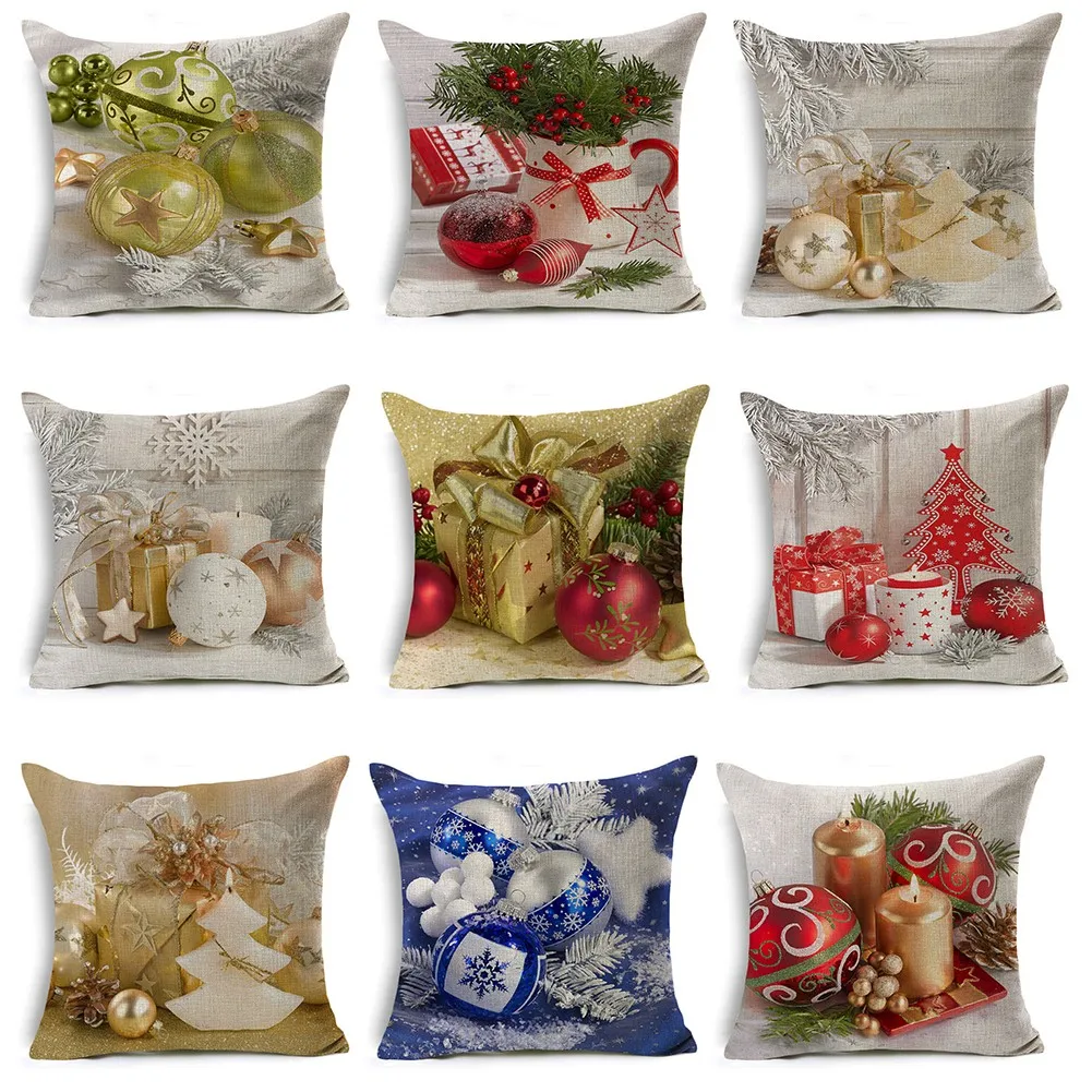 45x45cm Christmas Ornaments Navidad Frozen Party Decor Customizable Cushion Cover For Xmas Tree Candy Ball Printed Pioolwcase
45x45cm Christmas Ornaments Navidad Frozen Party Decor Customizable Cushion Cover For Xmas Tree Candy Ball Printed Pioolwcase