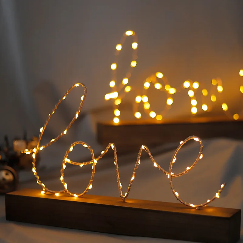 Nordic INS Night Light Figurines Creative Love/home Alphabet LED Lamp Wooden Light Up Home Decor Birthday Gift Decoration Crafts
Nordic INS Night Light Figurines Creative Love/home Alphabet LED Lamp Wooden Light Up Home Decor Birthday Gift Decoration Crafts