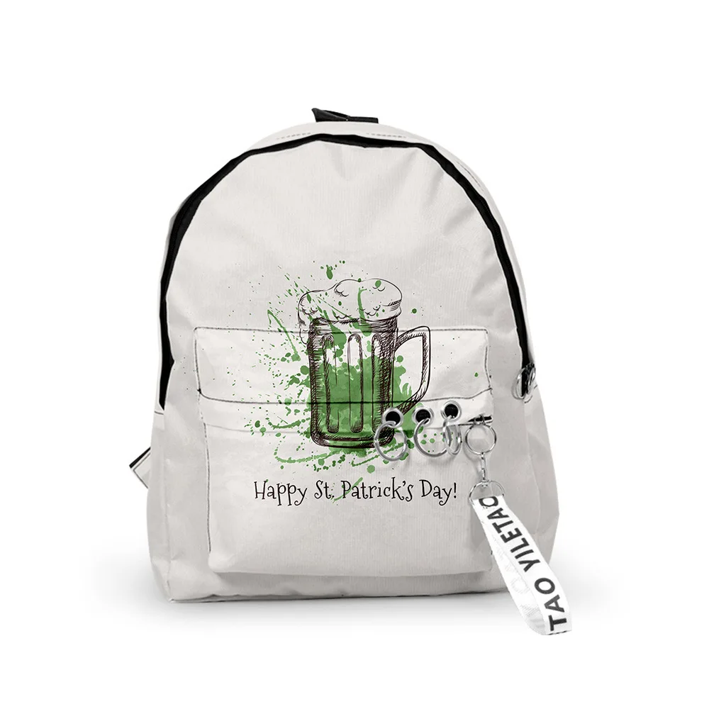 Kawaii 3D Print Backpacks st.Patrick's Day Teenager Students School Bags Men/Women Outside Travel Waterproof Oxford Backpack Bag
Kawaii 3D Print Backpacks st.Patrick's Day Teenager Students School Bags Men/Women Outside Travel Waterproof Oxford Backpack Bag