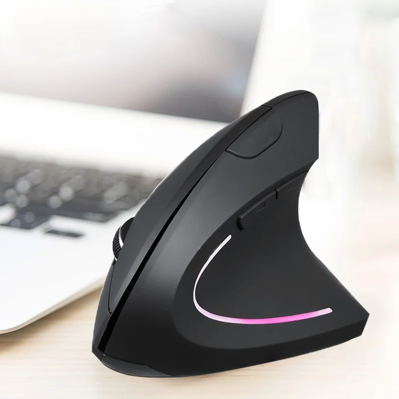 

Эргономичная Вертикальная мышь 2,4G, беспроводная компьютерная игровая мышь для правой и левой руки, USB оптическая мышь 6D, геймерская мышь для...