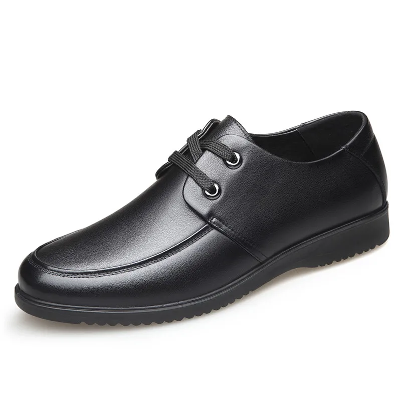 

Мужская официальная обувь, модные модельные туфли из натуральной кожи, Мужская весенне-осенняя брендовая деловая офисная Свадебная обувь, ...