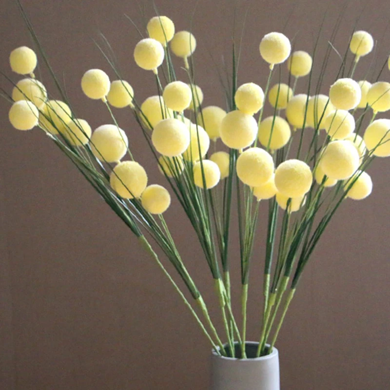 Korean-style Simulation 5 Head Tufting Flower Ball Home Living Room Decoration Fake Flower Wedding Scene Layout Decoration
Korean-style Simulation 5 Head Tufting Flower Ball Home Living Room Decoration Fake Flower Wedding Scene Layout Decoration