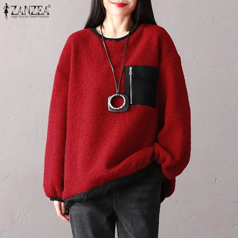 ZANZEA Women Vintage Sweatshirts Hoodies 2021 Spring Autumn Long Sleeve Pullovers Casual Female Solid Loose Oversized Streetwear
ZANZEA Women Vintage Sweatshirts Hoodies 2021 Spring Autumn Long Sleeve Pullovers Casual Female Solid Loose Oversized Streetwear