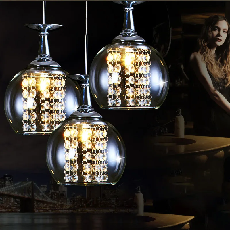 Modern LED Crystal Pendant Light K9 Indoor Home Creative Art Decor Glass Hanging Lamp Kitchen Lighting Living Room Light Fixture
Modern LED Crystal Pendant Light K9 Indoor Home Creative Art Decor Glass Hanging Lamp Kitchen Lighting Living Room Light Fixture