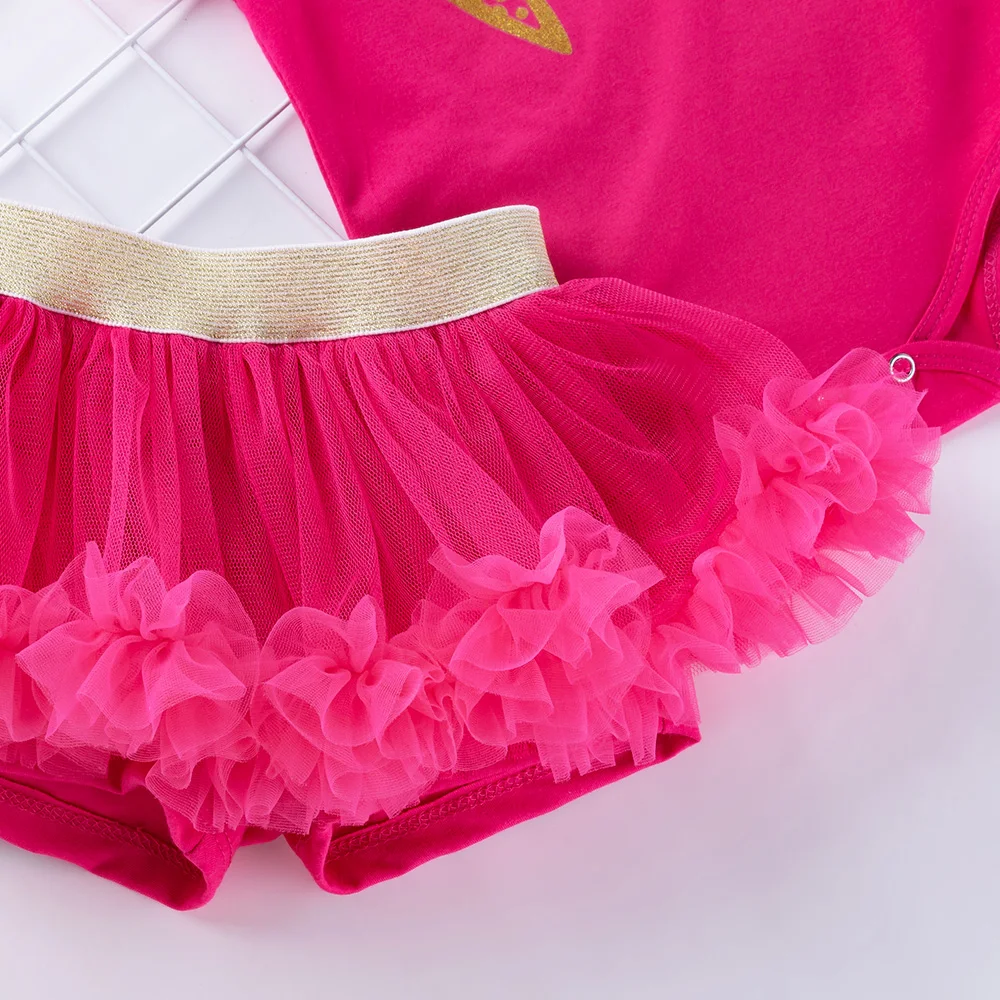 Summer Clothes Sets for Toddler Baby Hot Pink Ice cream Print Girl Romper Shorts Handwear 3-Pieces Suit Kids Birthday Party Gift
Summer Clothes Sets for Toddler Baby Hot Pink Ice cream Print Girl Romper Shorts Handwear 3-Pieces Suit Kids Birthday Party Gift