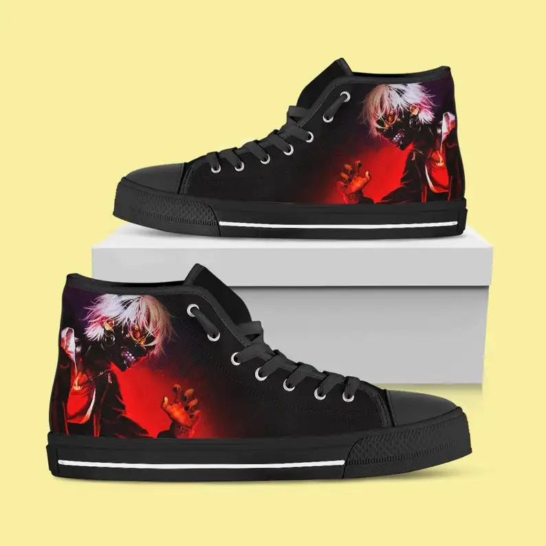 Tokyo Ghoul High Top, Tokyo Ghoul high tops, Mens Womens Designer Leisure Sneakers Men Casual Canvas Shoes
Tokyo Ghoul High Top, Tokyo Ghoul high tops, Mens Womens Designer Leisure Sneakers Men Casual Canvas Shoes