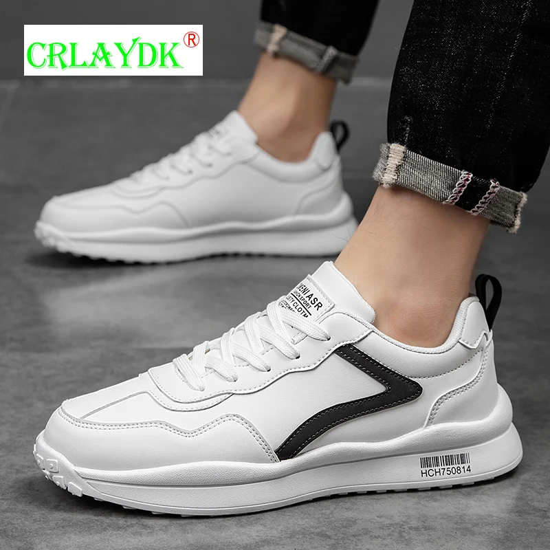 Кроссовки CRLAYDK мужские кожаные, дышащие, повседневная спортивная обувь для бега, Низкие Модные теннисные кеды для ходьбы на открытом воздух...
Кроссовки CRLAYDK мужские кожаные, дышащие, повседневная спортивная обувь для бега, Низкие Модные теннисные кеды для ходьбы на открытом воздух...