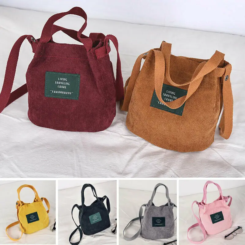 NoEnName-Null Women's Long Handle Soft Corduroy Shopper Shoulder Tote Crossbody Bags Satchel Bucket Hobo Bag Handbag
NoEnName-Null Women's Long Handle Soft Corduroy Shopper Shoulder Tote Crossbody Bags Satchel Bucket Hobo Bag Handbag