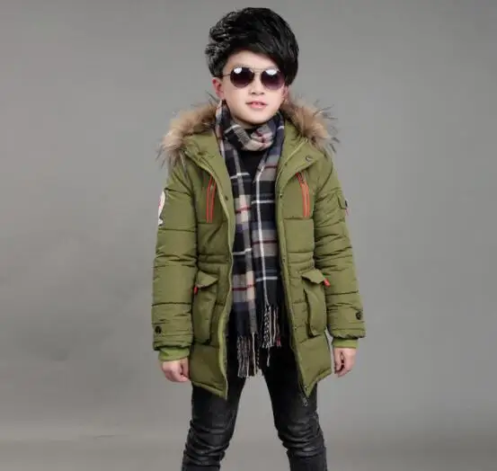 Boys Winter Jackets Children Cotton-padded Parkas Teenager Hooded Coats Kids Warm Jacket Thicken Winter Fur Collar Outwear
Boys Winter Jackets Children Cotton-padded Parkas Teenager Hooded Coats Kids Warm Jacket Thicken Winter Fur Collar Outwear